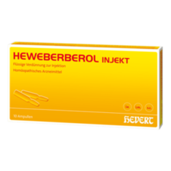 Verpackungsbild (Packshot) von HEWEBERBEROL injekt Ampullen