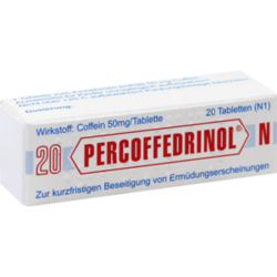 Verpackungsbild (Packshot) von PERCOFFEDRINOL N 50 mg Tabletten