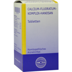 Verpackungsbild (Packshot) von CALCIUM FLUORATUM KOMPLEX Hanosan Tabletten