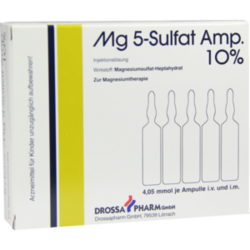 Verpackungsbild (Packshot) von MG 5 Sulfat Amp. 10% Injektionslösung