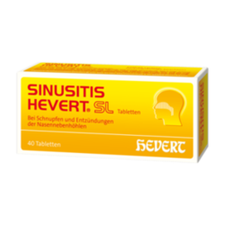 Verpackungsbild (Packshot) von SINUSITIS HEVERT SL Tabletten