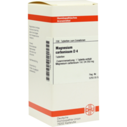 Verpackungsbild (Packshot) von MAGNESIUM CARBONICUM D 4 Tabletten