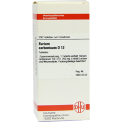 Verpackungsbild (Packshot) von BARIUM CARBONICUM D 12 Tabletten
