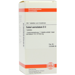 Verpackungsbild (Packshot) von SABAL SERRULATUM D 3 Tabletten