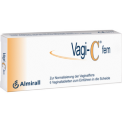 Verpackungsbild (Packshot) von VAGI C Fem Vaginaltabletten
