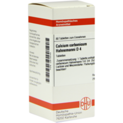 Verpackungsbild (Packshot) von CALCIUM CARBONICUM Hahnemanni D 4 Tabletten