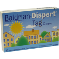 Verpackungsbild (Packshot) von BALDRIAN DISPERT Tag überzogene Tabletten
