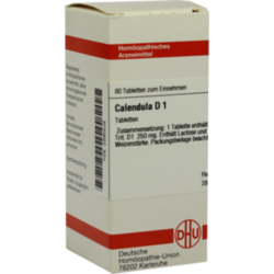 Verpackungsbild (Packshot) von CALENDULA D 1 Tabletten