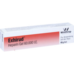 Verpackungsbild(Packshot) von EXHIRUD Heparin Gel 60.000 I.E.
