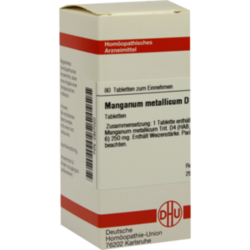 Verpackungsbild (Packshot) von MANGANUM METALLICUM D 4 Tabletten
