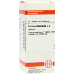 Verpackungsbild (Packshot) von SALVIA OFFICINALIS D 2 Tabletten