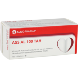 Verpackungsbild (Packshot) von ASS AL 100 TAH Tabletten