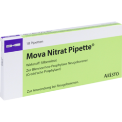 Verpackungsbild (Packshot) von MOVA NITRAT Pipette Augentropfen