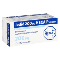 Verpackungsbild (Packshot) von JODID 200 HEXAL Tabletten