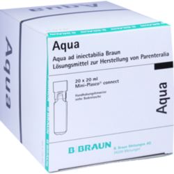 Verpackungsbild (Packshot) von AQUA AD injectabilia Miniplasco connect Inj.-Lsg.