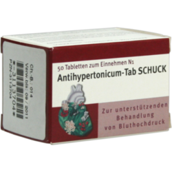 Verpackungsbild (Packshot) von ANTIHYPERTONICUM Tabletten Schuck