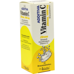 Verpackungsbild (Packshot) von ADDITIVA Vitamin C Brausetabletten