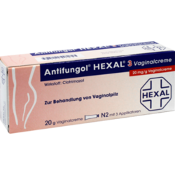 Verpackungsbild (Packshot) von ANTIFUNGOL HEXAL 3 Vaginalcreme
