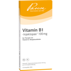 Verpackungsbild (Packshot) von VITAMIN B1 INJEKTOPAS 100 mg Injektionslösung