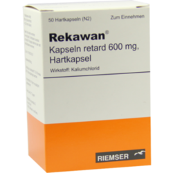 Verpackungsbild (Packshot) von REKAWAN Kapseln retard 600 mg