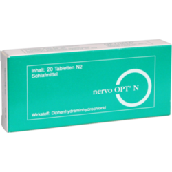 Verpackungsbild (Packshot) von NERVO OPT N Tabletten