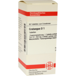 Verpackungsbild (Packshot) von CRATAEGUS D 1 Tabletten