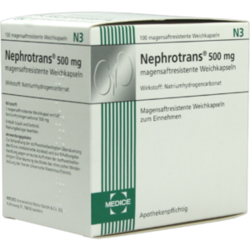 Verpackungsbild (Packshot) von NEPHROTRANS magensaftresistente Kapseln