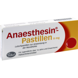 Verpackungsbild(Packshot) von ANAESTHESIN Pastillen