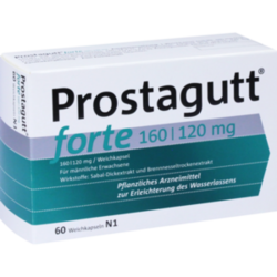 Verpackungsbild(Packshot) von PROSTAGUTT forte 160/120 mg Weichkapseln