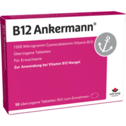 Verpackungsbild (Packshot) von B12 ANKERMANN überzogene Tabletten