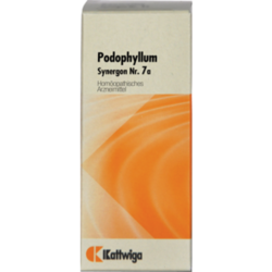 Verpackungsbild(Packshot) von SYNERGON KOMPLEX 7a Podophyllum N Tropfen