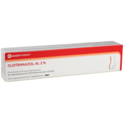 Verpackungsbild (Packshot) von CLOTRIMAZOL AL 2% Vaginalcreme