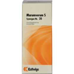 Verpackungsbild(Packshot) von SYNERGON KOMPLEX 20 Marum verum S Tropfen