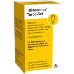 Verpackungsbild (Packshot) von THIOGAMMA Turbo Set Pur Injektionsflaschen