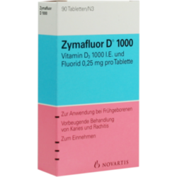 Verpackungsbild (Packshot) von ZYMAFLUOR D 1.000 Tabletten