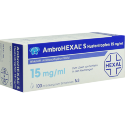 Verpackungsbild(Packshot) von AMBROHEXAL S Hustentropfen 15 mg/ml