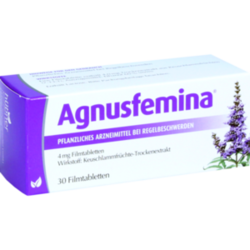 Verpackungsbild (Packshot) von AGNUSFEMINA 4 mg Filmtabletten