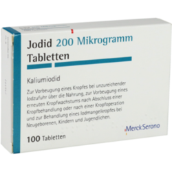 Verpackungsbild (Packshot) von JODID 200 Tabletten