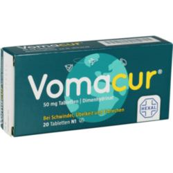 Verpackungsbild (Packshot) von VOMACUR Tabletten