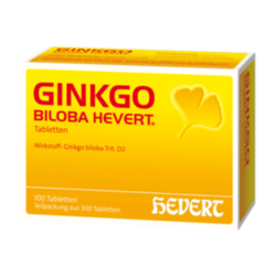 Verpackungsbild (Packshot) von GINKGO BILOBA HEVERT Tabletten