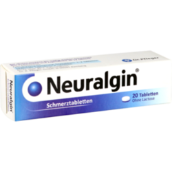 Verpackungsbild (Packshot) von NEURALGIN Tabletten