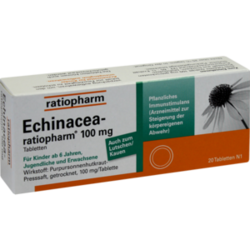 Verpackungsbild (Packshot) von ECHINACEA-RATIOPHARM 100 mg Tabletten