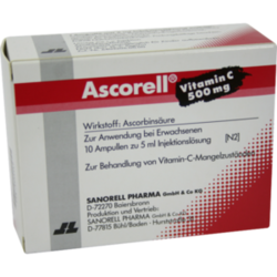 Verpackungsbild (Packshot) von ASCORELL Injektionslösung