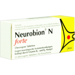 Verpackungsbild (Packshot) von NEUROBION N forte überzogene Tabletten