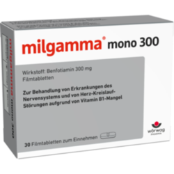 Verpackungsbild (Packshot) von MILGAMMA mono 300 Filmtabletten