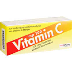 Verpackungsbild(Packshot) von VITAMIN C 100 mg Dragees