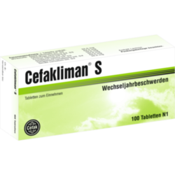 Verpackungsbild (Packshot) von CEFAKLIMAN S Tabletten