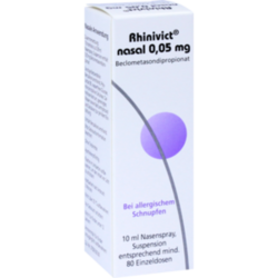Verpackungsbild (Packshot) von RHINIVICT nasal 0,05 mg Nasendosierspray