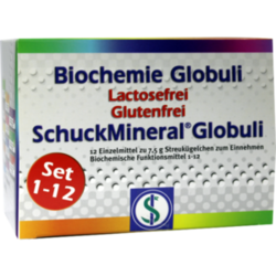 Verpackungsbild (Packshot) von BIOCHEMIE Globuli Set 1-12 lactosefrei