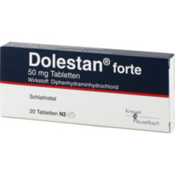 Verpackungsbild (Packshot) von DOLESTAN forte Tabletten